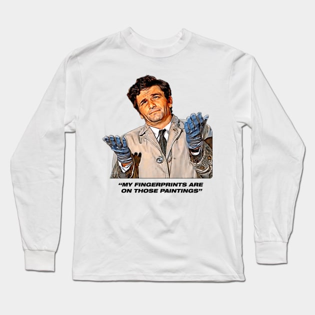 Columbo: Suitable For Framing Long Sleeve T-Shirt by HerrObst